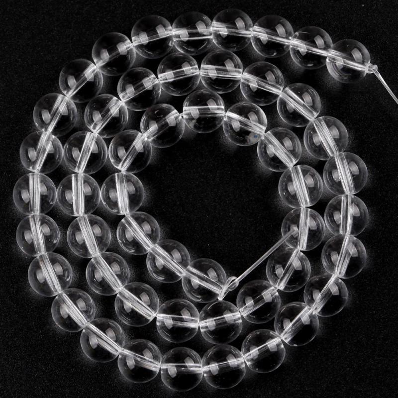 Glass Crystal Spacer Round Bead 4-12MM Jewelry Making