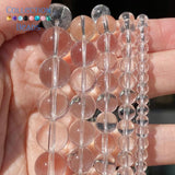 Glass Crystal Spacer Round Bead 4-12MM Jewelry Making