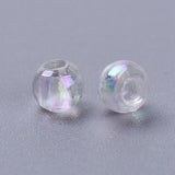 1000pcs 3mm Clear AB Acrylic Beads for Jewelry Making