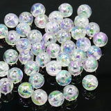 1000pcs 3mm Clear AB Acrylic Beads for Jewelry Making