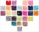 Acrylic Pearl Beads Mix 1000pcs Half Round Flatback for Jewelry DIY