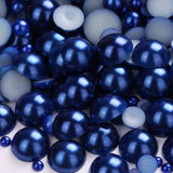 Acrylic Pearl Beads Mix 1000pcs Half Round Flatback for Jewelry DIY
