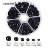 5-20mm Half Round Pearls Resin Pearl Flatback Beads Nail Art Crafts DIY