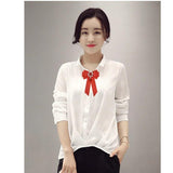 Red Velvet Ribbon Bowtie Bow Brooch Collar Pins And Brooches