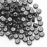 100 PCS Yellow DIY Smile Bead Parts Letters