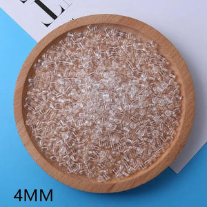 Transparent Pearl Big Round Acrylic Beads 4-30mm for Curtain Decorative Garment