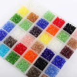 4mm Diamond Mail Eye Garment Accessories DIY Crystal Beads 600/Box