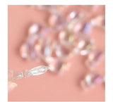 10Pcs Transparent Acrylic Bowknot Loose Beads Colorful Plated Bow Spacer
