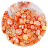 50g Vintage Acrylic Beads DIY Phone Charms Jewelry Making R0134