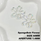 Fairy Crystal Bear Bow Beads for DIY Jewelry and Decorations