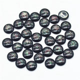 11mm 50PCS Abalone Flatback Buttons|Crafting Beads|Pearl Beads