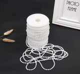 5M Pearl Beads Chain DIY Wedding Party Decor Jewelry Findings