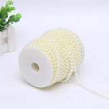 5M Pearl Beads Chain DIY Wedding Party Decor Jewelry Findings