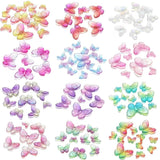 Acrylic Butterfly Beads Gradient Transparent Patch DIY Jewelry Supplies
