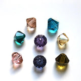 8mm 50pcs Acrylic Faceted Bead In A Bead Beads Jewellery Diy Toys