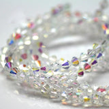 8mm 50pcs Acrylic Faceted Bead In A Bead Beads Jewellery Diy Toys