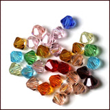 8mm 50pcs Acrylic Faceted Bead In A Bead Beads Jewellery Diy Toys