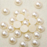 Cream Half Pearl Beads DIY Garment Beads 4-14mm