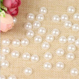 Cream Half Pearl Beads DIY Garment Beads 4-14mm