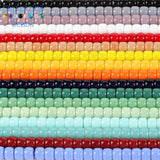 8x6mm AB Glass Crystal Beads Spacer Beads for Jewelry Making DIY Bracelet 15''