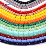8x6mm AB Glass Crystal Beads Spacer Beads for Jewelry Making DIY Bracelet 15''