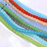 8x6mm AB Glass Crystal Beads Spacer Beads for Jewelry Making DIY Bracelet 15''