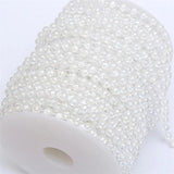 5M/lot Pearl Beads Chain Trim DIY Wedding Decoration