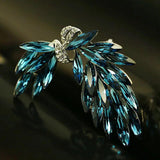 Crystal Brooches Rainbow Rhinestone Alloy Brooch Lady Party Pins