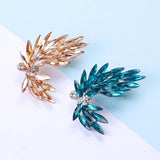 Crystal Brooches Rainbow Rhinestone Alloy Brooch Lady Party Pins