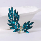 Crystal Brooches Rainbow Rhinestone Alloy Brooch Lady Party Pins