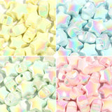 10Pcs/Lot 20mm Acrylic Beads Plated Five-pointed Star Diy Bracelet Jewelry
