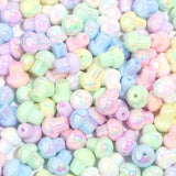 10Pcs/Lot Acrylic Beads Cartoon Mushroom Loose Beads Diy Bracelet