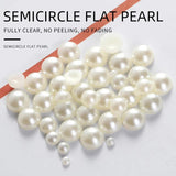 Pearl Beads Flatback for Crafts and Nail Art 10mm