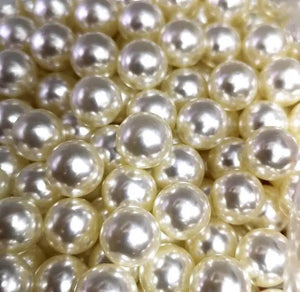 Ivory Pearls Beads pearl buttons Jewelry wedding dress Garments crafts