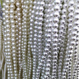 Ivory Pearls Beads pearl buttons Jewelry wedding dress Garments crafts
