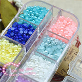 3mm 3000pcs Pearl Box ABS Loose Beads Plain