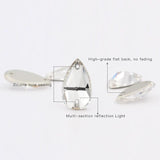 11x18mm Sew On Glass Crystal Rhinestones for DIY Wedding Dress Garment
