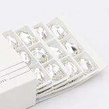 11x18mm Sew On Glass Crystal Rhinestones for DIY Wedding Dress Garment