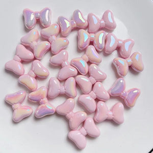 Bowknot Beads Jewelry Making DIY Supplies Bracelet Earrings Hairpin Accessories