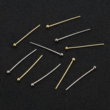 100pcs Stainless Steel 0.6MM Ball Headpin for DIY Jewelry Making