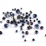Czech Round Glass Bead Kit for Jewelry Making DIY Bracelet Necklace Rings