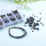 Czech Round Glass Bead Kit for Jewelry Making DIY Bracelet Necklace Rings