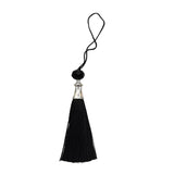 10Pcs Boho Acrylic Beads Red Purple Tassel Charms DIY Jewelry Making