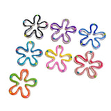 Clear Flower Resin Plastic Beads Earring Accessories Supplies for Jewelry Making