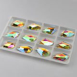 Galactic Sew-on Stone Crystal Rhinestone Flatback for Wedding Dress