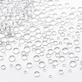 350pcs Clear Water Droplets Dew Drop Beads for DIY Crafts