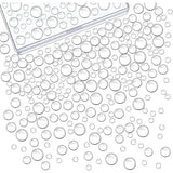 350pcs Clear Water Droplets Dew Drop Beads for DIY Crafts