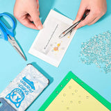 350pcs Clear Water Droplets Dew Drop Beads for DIY Crafts