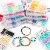 Polymer Clay Acrylic Beads Kit for Child Crafts