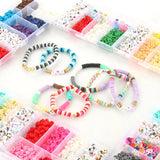 Polymer Clay Acrylic Beads Kit for Child Crafts